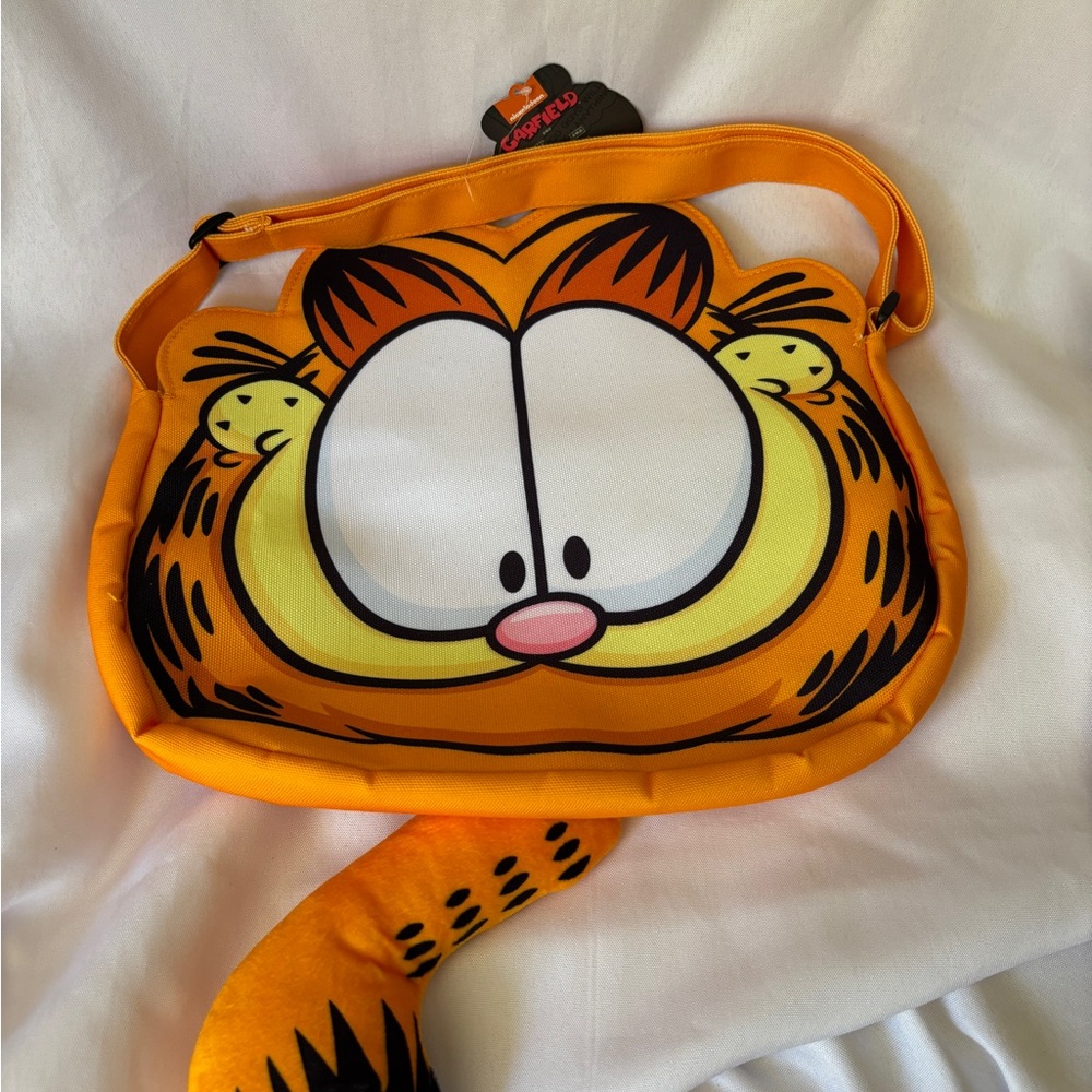 Garfield Nickelodeon Orange Shoulder Bag NWT Rare hard to find
